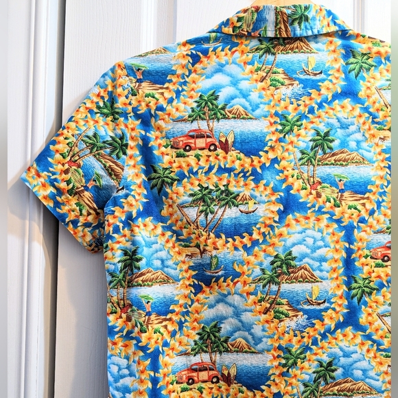 Hilo Hattie Hawaii Original Vtg Cotton Tropical Beach Vacation Shirt, S. HP! - Picture 3 of 15